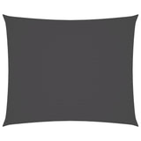 Sunshade Sail Oxford Fabric Rectangular 4x6 m Anthracite