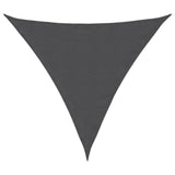 Sunshade Sail Oxford Fabric Triangular 3,6x3,6x3,6 m Anthracite