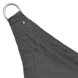 Sunshade Sail Oxford Fabric Triangular 5x5x5 m Anthracite - Top-Down View