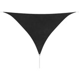 Sunshade Sail Oxford Fabric Triangular 5x5x5 m Anthracite