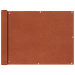 Balcony Screen Oxford Fabric 90x600 cm Terracotta