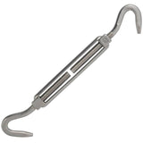 Five Piece Sunshade Sail Mounting Kit Stainless Steel - Top-Down View