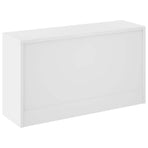 Shoe Storage Bench White 80x24x45 cm