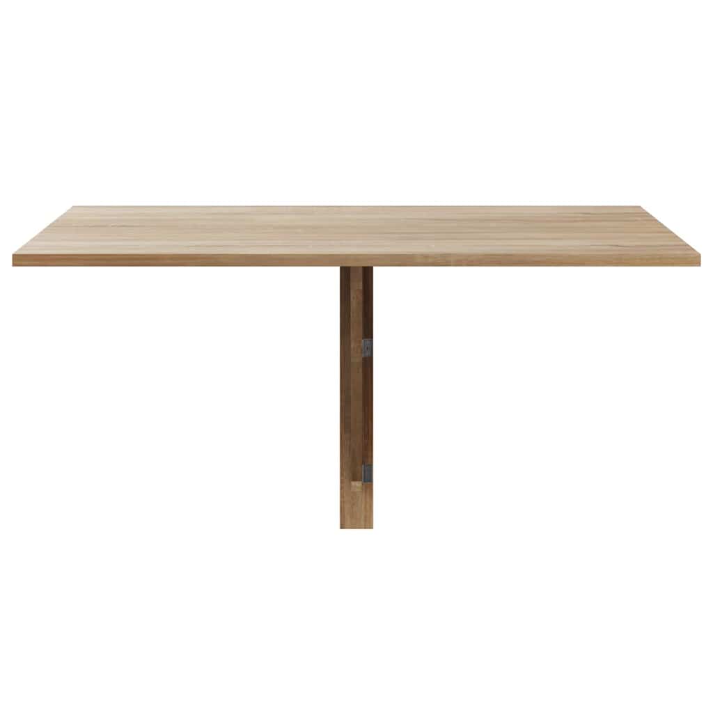 Folding Wall Table Oak 100x60 cm