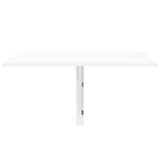 Folding Wall Table White 100x60 cm