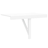 Folding Wall Table White 100x60 cm