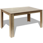 Dining Table 140x80x75 cm Oak