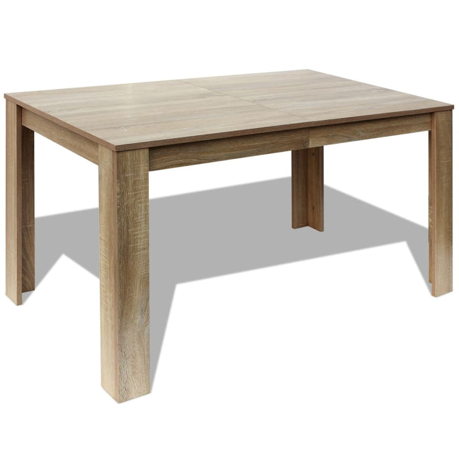Dining Table 140x80x75 cm Oak