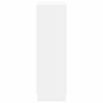 Shoe Cabinet 7 Shelves White