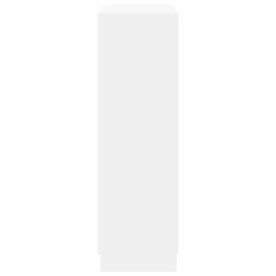 Shoe Cabinet 7 Shelves White