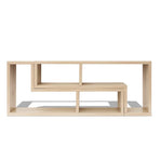 TV Cabinet Double L-Shaped Oak