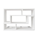 TV Cabinet Double L-Shaped White - Side View