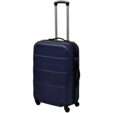 Three Piece Hardcase Trolley Set Blue 45.5/55/66 cm - Front View