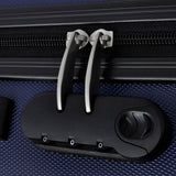 Three Piece Hardcase Trolley Set Blue 45.5/55/66 cm - 45-Degree Angle