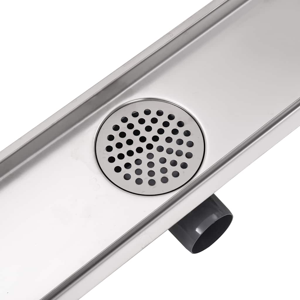 Linear Shower Drain 730x140 mm Stainless Steel
