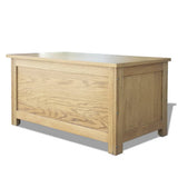 Storage Box 90x45x45 cm Solid Oak Wood