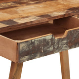 Desk Solid Reclaimed Wood- Brown