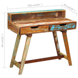 Desk Solid Reclaimed Wood - Extra Image