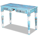 Desk Solid Reclaimed Wood - 45-Degree Angle