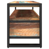 TV Cabinet Solid Reclaimed Wood - Rear View