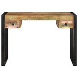 Desk Solid Reclaimed Wood - Front View