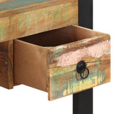 Desk Solid Reclaimed Wood - 45-Degree Angle