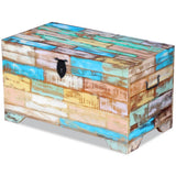 Storage Chest Solid Reclaimed Wood - Top-Down View