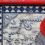 Storage Chest Red Mango Wood 80x40x45 cm - Rear View