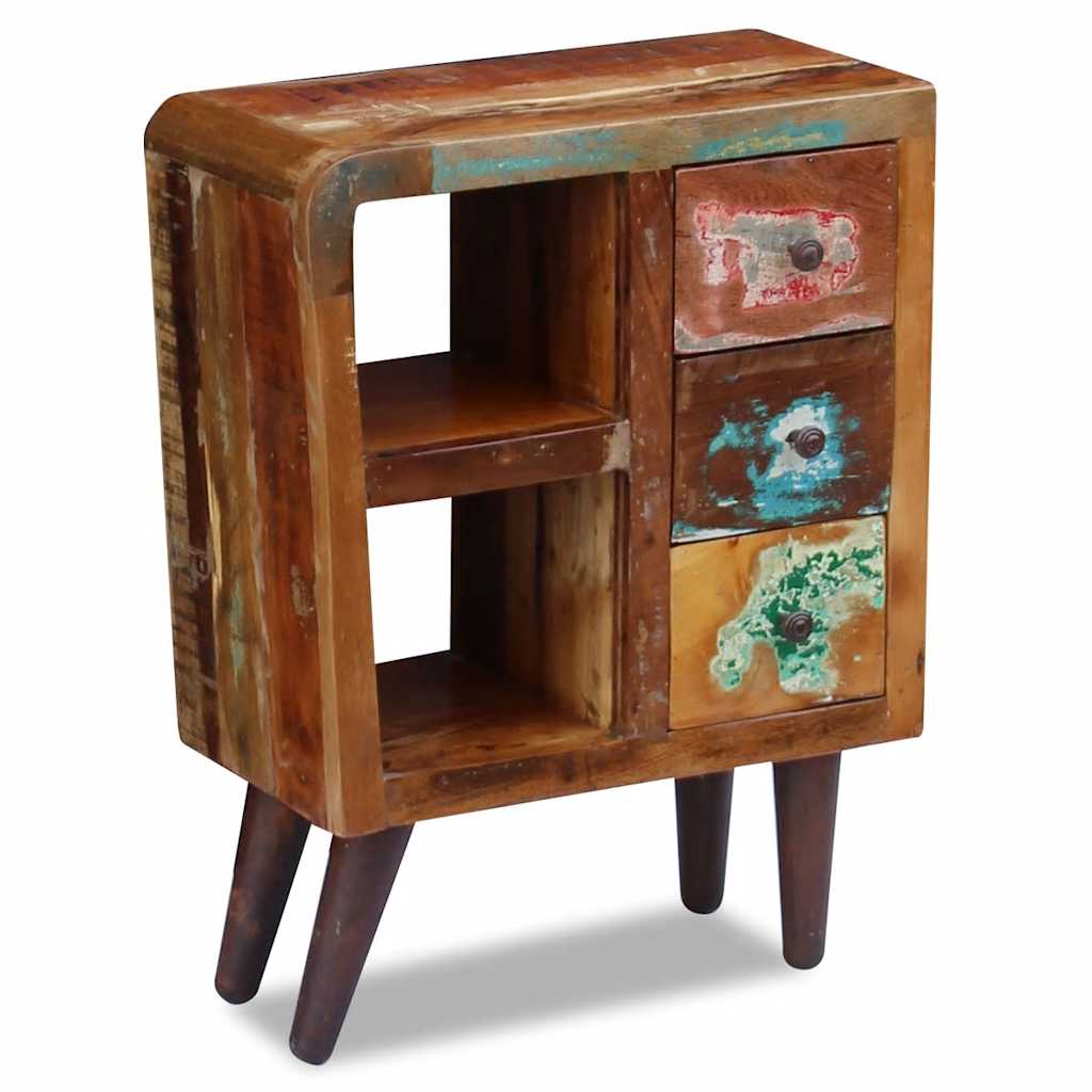 Sideboard Solid Reclaimed Wood 60x30x80 cm