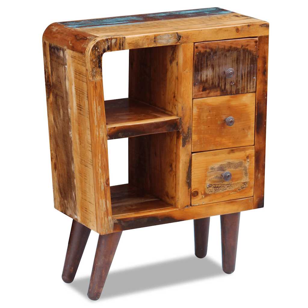Sideboard Solid Reclaimed Wood 60x30x80 cm
