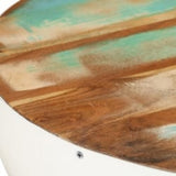 Bowl Shaped Coffee Table Solid Reclaimed Wood 60x60x30 cm - Extra Image