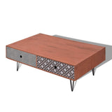Coffee Table 100x60x35 cm Brown