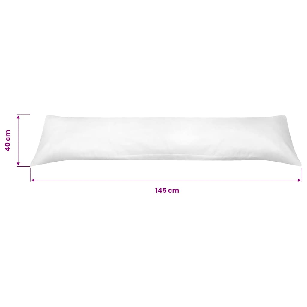 Side Sleeper Body Pillow 40x145 cm White