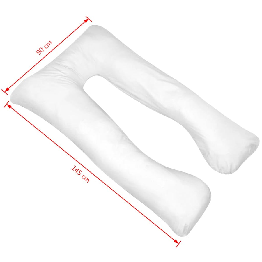 Pregnancy Pillow 90x145 cm White