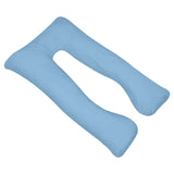 Pregnancy Pillow 90x145 cm Light Blue - Front View