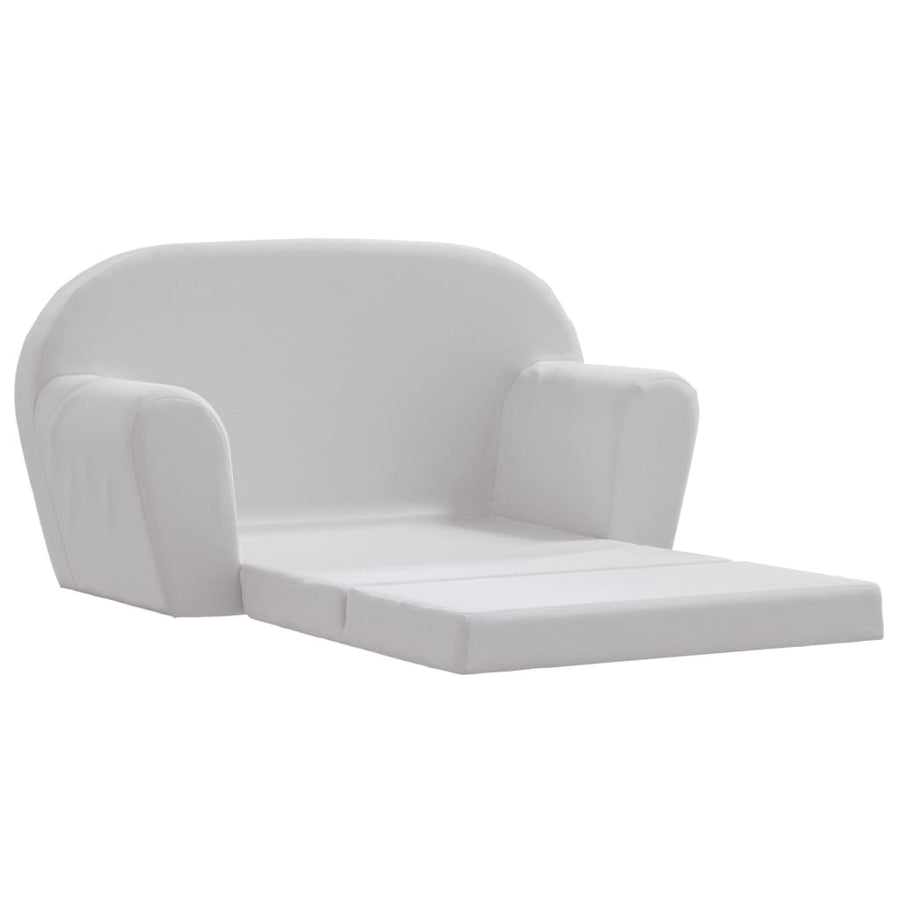 Kids'Flip-Out Lounge Chair Light Grey