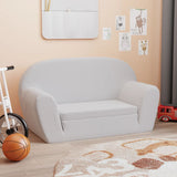 Kids' Flip-Out Lounge Chair Light Grey