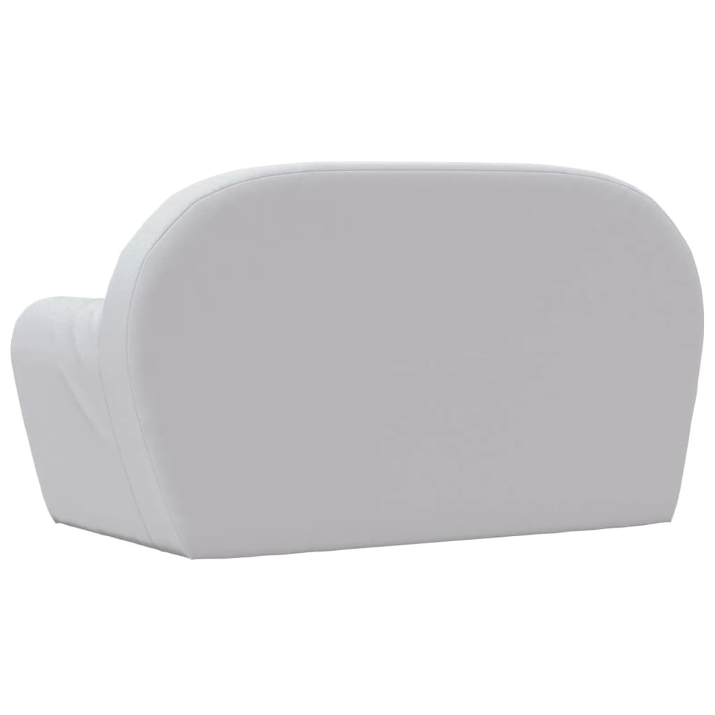 Kids' Flip-Out Lounge Chair Light Grey