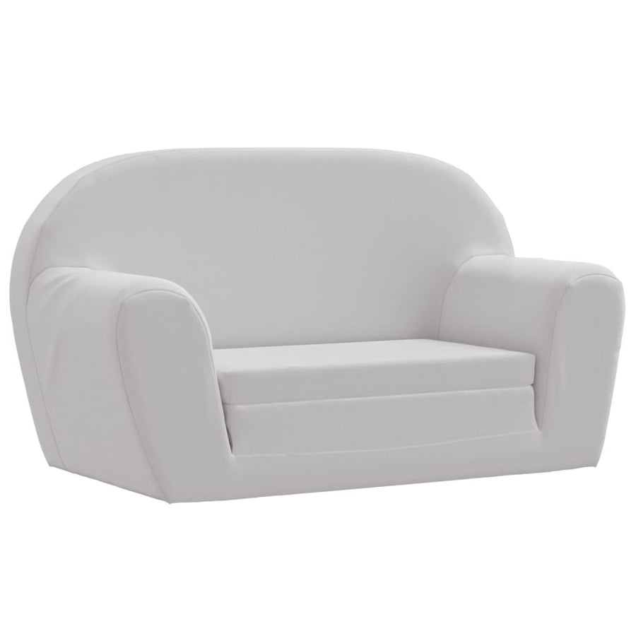 Kids'Flip-Out Lounge Chair Light Grey