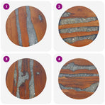 Coffee Table Teak Resin 60 cm