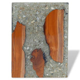 Stool Solid Teak Wood and Resin - Extra Image