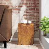 Stool Solid Teak Wood - Front View