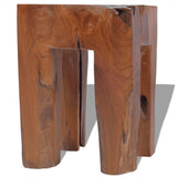 Stool Solid Teak Wood - Extra Image
