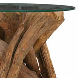 Coffee Table Solid Teak 60 cm - 45-Degree Angle