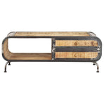 Coffee Table 100x50x35 cm Solid Mango Wood
