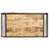 Coffee Table 100x50x35 cm Solid Mango Wood - Top-Down View