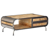 Coffee Table 100x50x35 cm Solid Mango Wood - Extra Image
