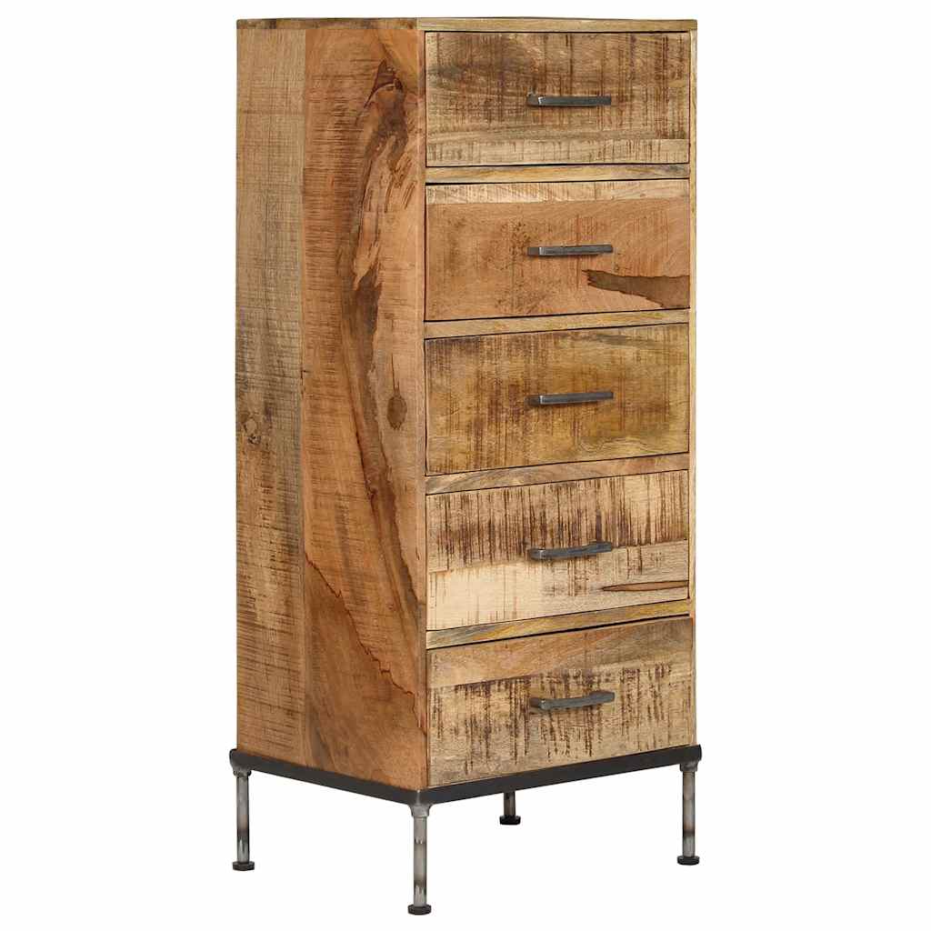 Chest of Drawers 45x35x106 cm Solid Mango Wood