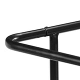 Bench 120x40x70 cm Solid Mango Wood - Rear View