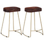 Gavin Bar Stools 2 pcs Solid Mango Wood